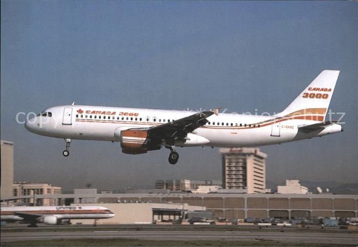 Flugzeuge Zivil CANADA 3000 Airbus A320-212 C-GVXC