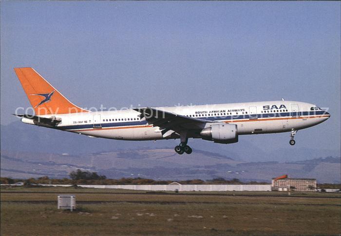 Flugzeuge Zivil SAA South African Airways Airbus A 300B4-203 ZS-SDF c/n 192