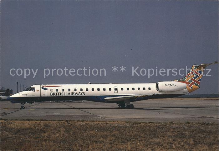 Flugzeuge Zivil British Airways Embraer ERJ 145 G-EMBA