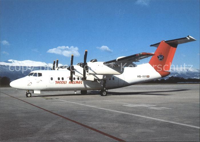 Flugzeuge Zivil TAssILI AIRLINES DE HAVILLAND DHC-7-102 DASH 7 HB-IVY (cn 074)