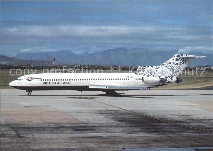 Flugzeuge Zivil British Airways Boeing 727-230(A) ZS-NO