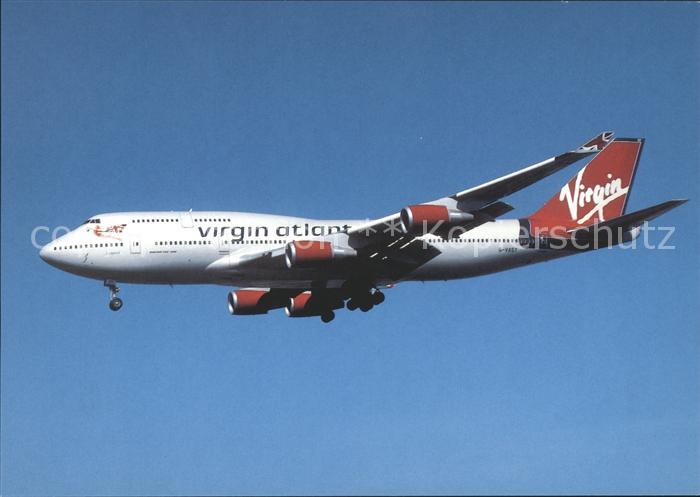 Flugzeuge Zivil Virgin Atlanta Ladybird Boeing 747-41R G-VAST (cn 28757)