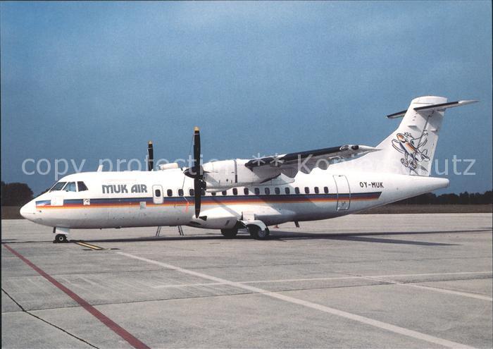 Flugzeuge Zivil MUK Air Aerospatiale Alenia ATR42-300 OY-MUK (cn 176)
