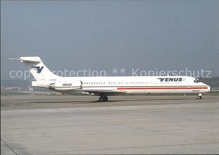 Flugzeuge Zivil Venus Airlines McDonnell Douglas MD-87 SX-BAV c/n 49706/1614
