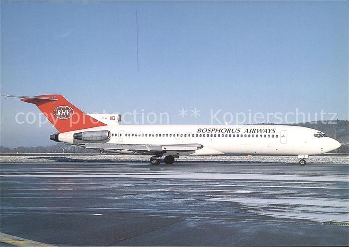 Flugzeuge Zivil Bosphorus Airways Boeing 727-230 TC-IKO c/n 20430/830