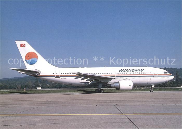 Flugzeuge Zivil Holiday Airlines A310-222 TC-GAC c/n 278