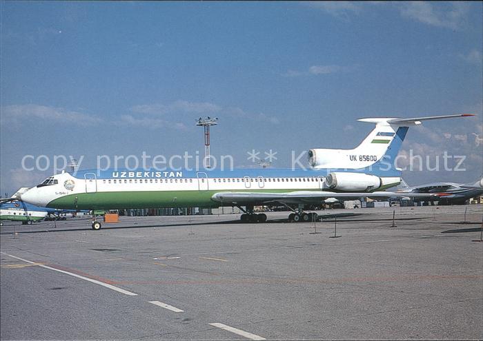 Flugzeuge Zivil Uzbekistan Airways Tupolev 154B-2 UK-85600 c/n 600