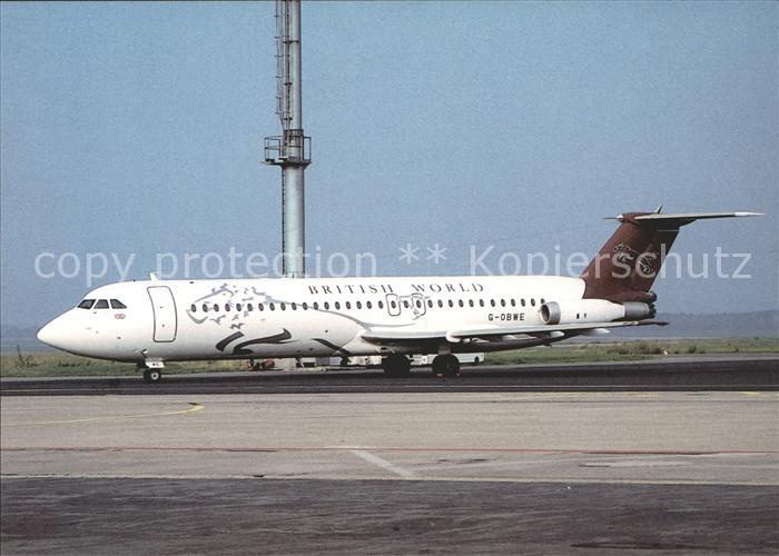 Flugzeuge Zivil British World BAe (BAC) One-Eleven 531FS G-OBWE (cn 242)