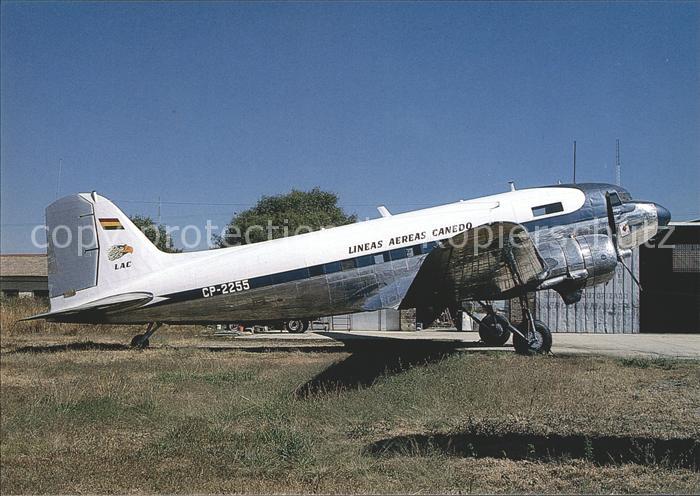 Flugzeuge Zivil Lineas Aereas Canedo DC-3C CP-2255 c/n