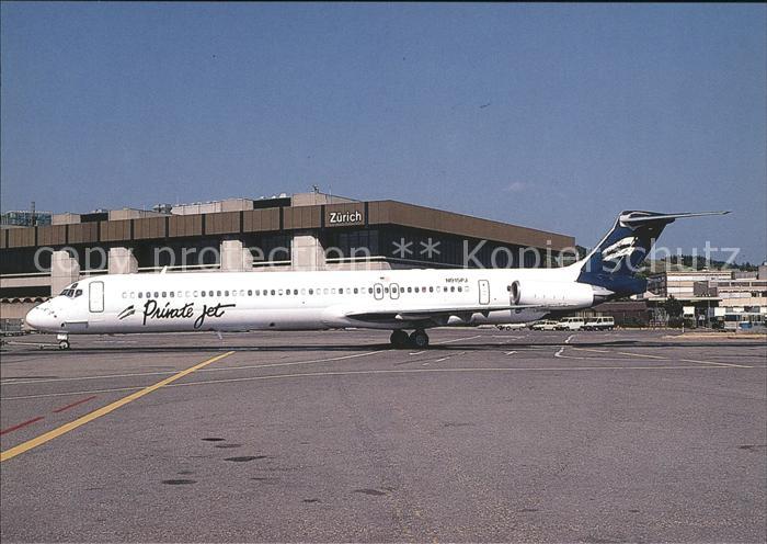 Flugzeuge Zivil Private Jet Mc Donnell Douglas MD-83 N915PJ c/n 49619/1483