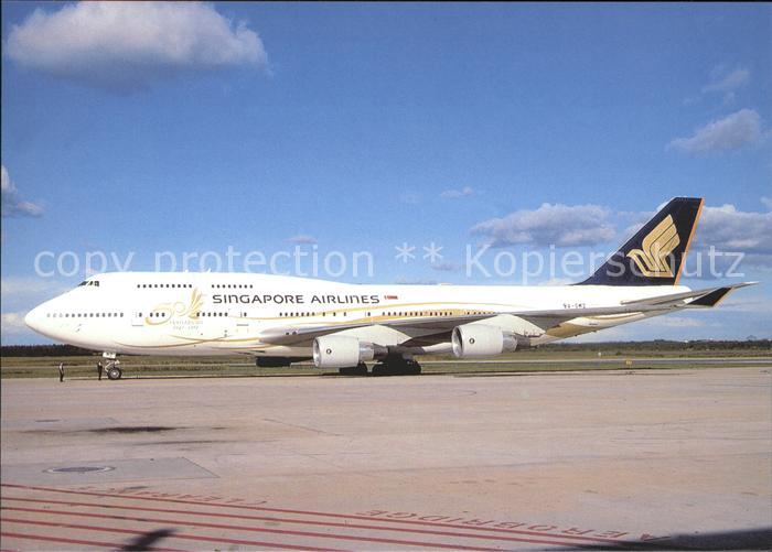 Flugzeuge Zivil Singapore Airlines (50th.Anniversary 19