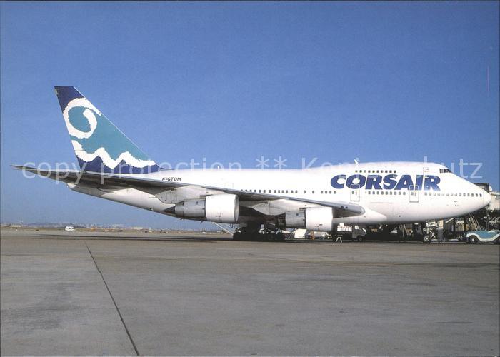 Flugzeuge Zivil Corsair Boeing B-747SP F-GTOM