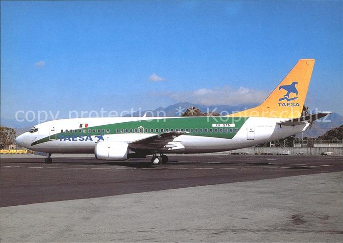 Flugzeuge Zivil TAESA (Transavia Holland col) Boeing B-737-3K2 XA-STN c/n 23412/