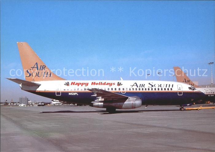 Flugzeuge Zivil Air South Happy Holidays Boeing B-737-242 N159PL c/n 21186/438