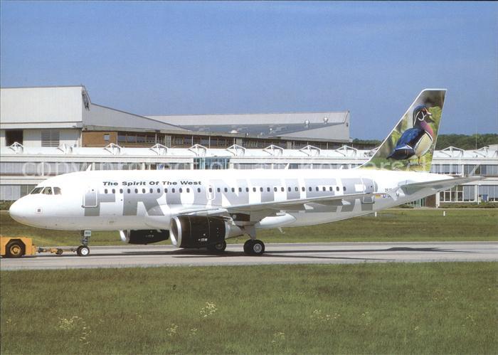 Flugzeuge Zivil Frontier Airbus 319-111 D-AVYM