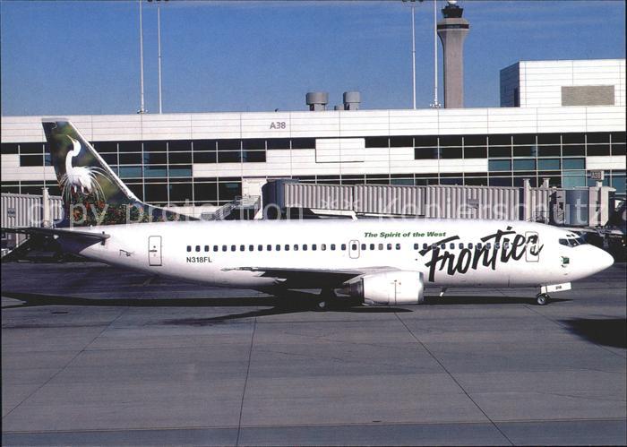 Flugzeuge Zivil Frontier Airlines Boeing 737-300 N318FL