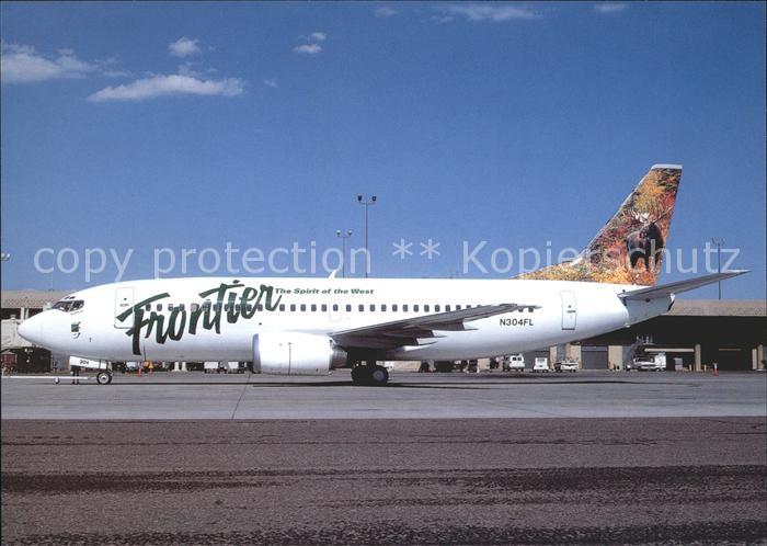 Flugzeuge Zivil Frontier Airlines Boeing 737-300 N304FL