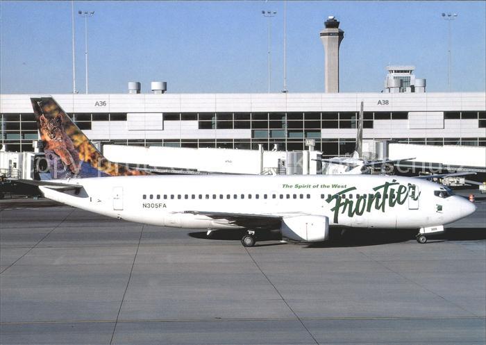 Flugzeuge Zivil Frontier Airlines Boeing 737-300 N305FA