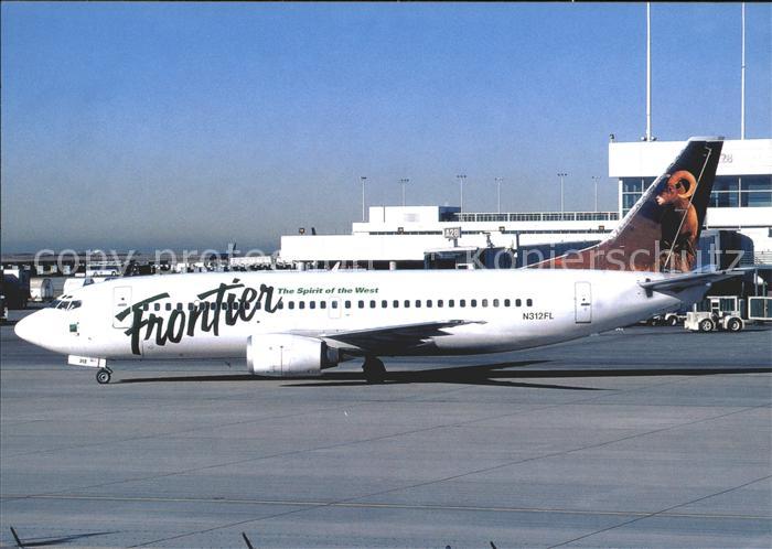 Flugzeuge Zivil Frontier Airlines Boeing 737-300 N312FL