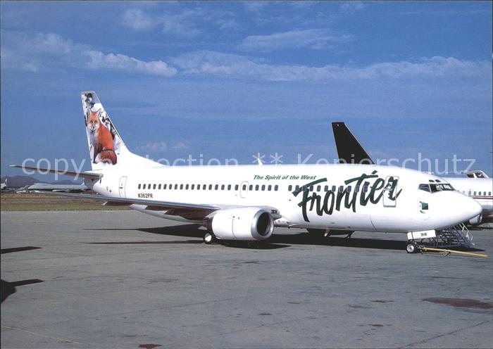 Flugzeuge Zivil Frontier Airlines Boeing 737-300 N362PR