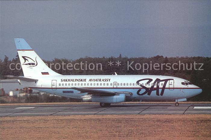 Flugzeuge Zivil SAT Sakhalinskie Aviatrassy N470TA B737