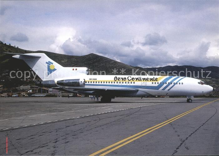Flugzeuge Zivil Aero Continente B-727-51 OB-1588 c/n 18942