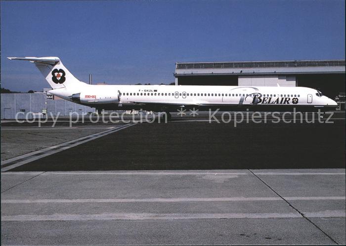 Flugzeuge Zivil Bel Air MD-83 F-GKZL c/n 49402