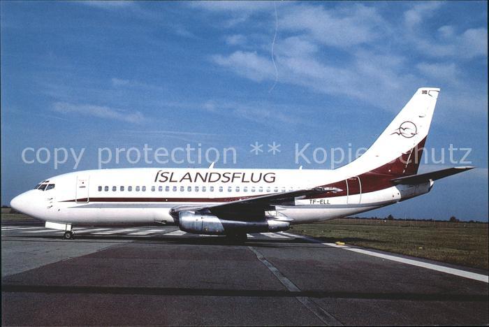 Flugzeuge Zivil Islandsflug B737-210C TF-ELL cn 20138/173 mfd 1969