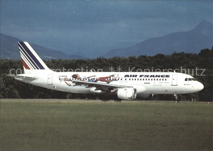 Flugzeuge Zivil Air France Airbus Industrie A320-211 F-GFKO (cn 129)