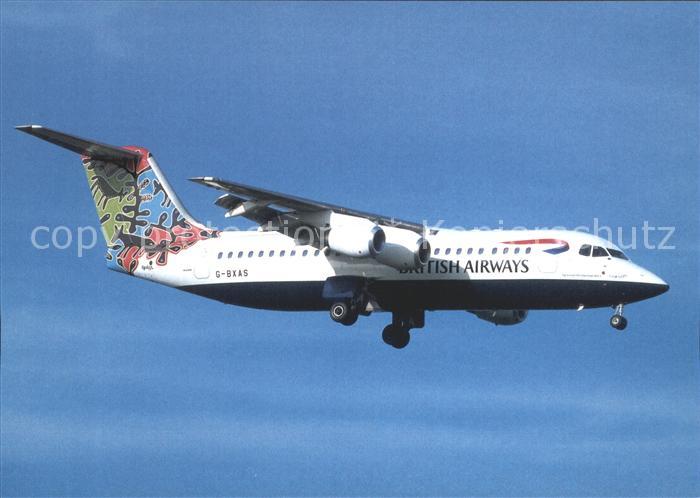 Flugzeuge Zivil British Airways Avro RJ100 Avroliner G-BXAS (cn E3301)