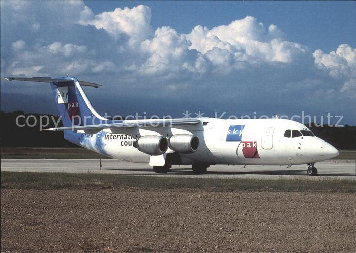 Flugzeuge Zivil Sky Pak BAE 146-300 (QT) G-TJPM (cn E3150)
