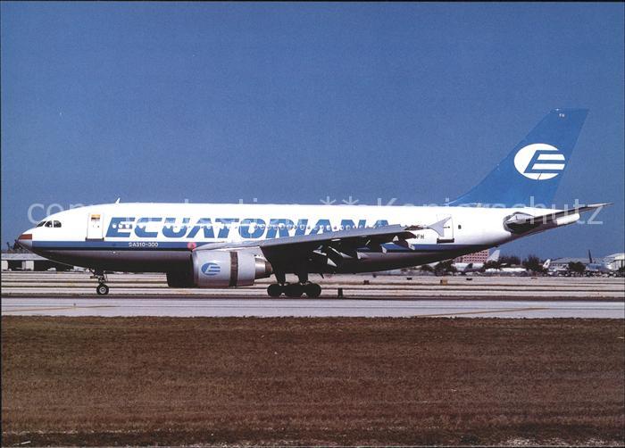 Flugzeuge Zivil Ecuatoriana A310-304 PP-SFH c/n 552