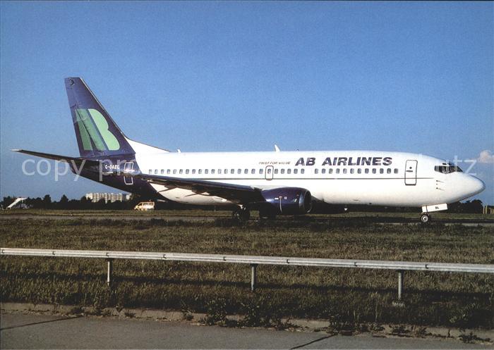 Flugzeuge Zivil AB Airlines B-737-33A G-OABL c/n 24096