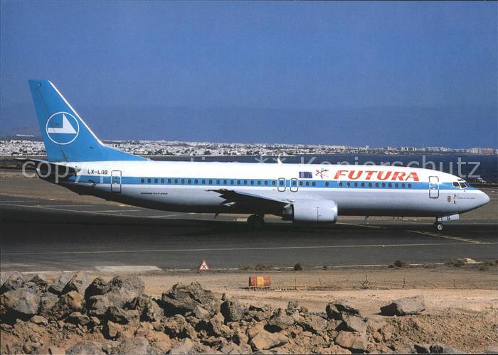 Flugzeuge Zivil Futura (Luxair col.) Boeing B-737-400 LX-LGG