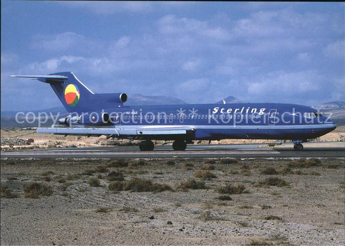 Flugzeuge Zivil Sterling Boeing B-727-200 OY-SEZ