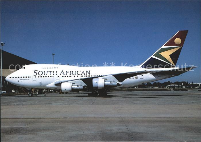 Flugzeuge Zivil South African Airways Boeing -B-747SP-44 ZS-SPB