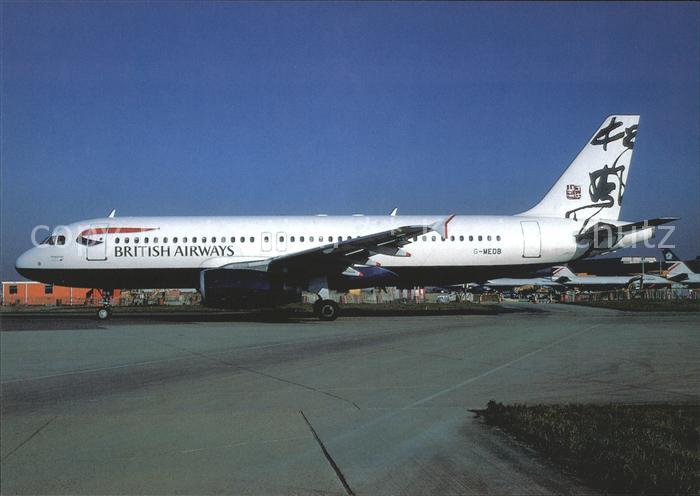 Flugzeuge Zivil British Airways A-320 G-MEDB