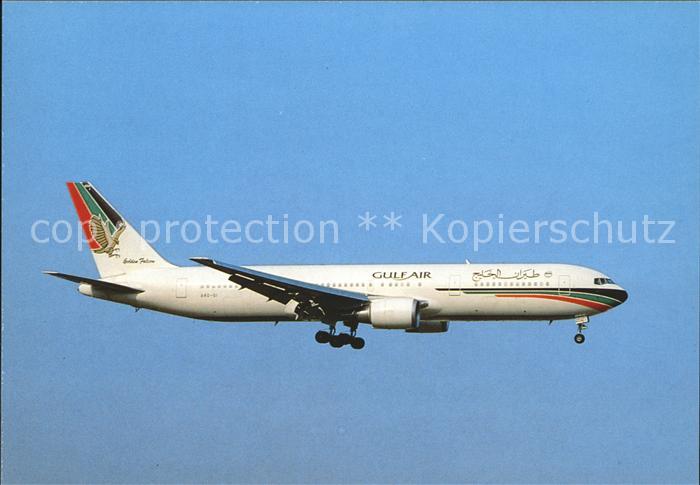 Flugzeuge Zivil Gulf Air Boeing 767-300 ER A40-Gl