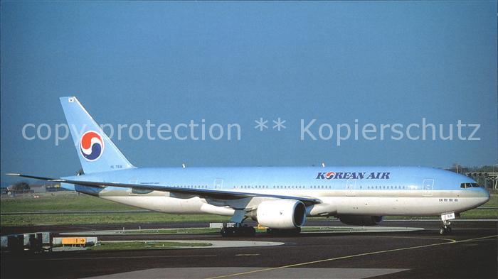 Flugzeuge Zivil Korean Air B777-3B5 A6-EMD c/n 272HL-7531