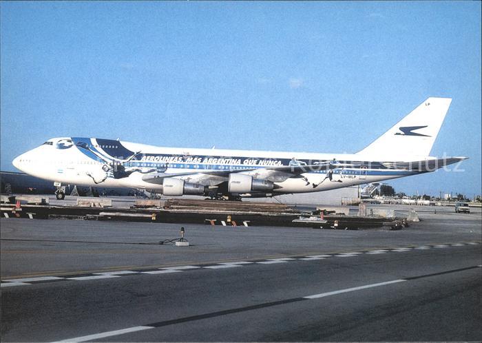 Flugzeuge Zivil Aeorlineas Argentinas (Soccer Worldcup col.) Boeing B-767-200 LV
