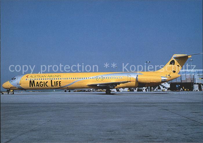 Flugzeuge Zivil Austrian Airlines (Magic Life col.) McDDouglas MD-82 OE-LMB c/n