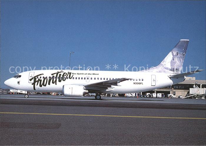 Flugzeuge Zivil Frontier (Rabbit col.) Boeing B-737-36N