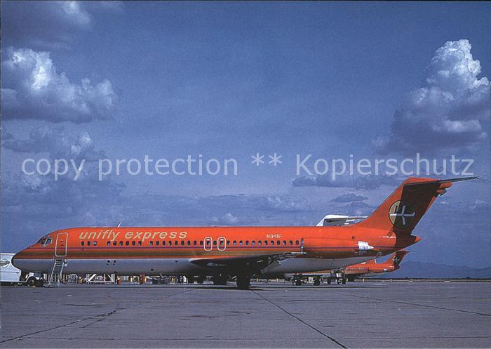 Flugzeuge Zivil Unifly Express McDDouglas DC-9-33RCN941F c/n 47193/311