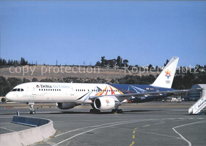 Flugzeuge Zivil Delta Air Lines (Soaring Spirit Colours) Boeig B-757 N6701