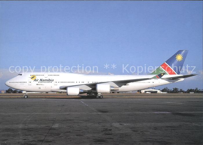 Flugzeuge Zivil Air Namibia Boeing B-747-400 V5-NMA
