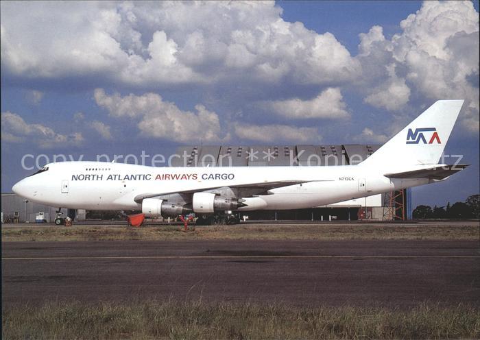 Flugzeuge Zivil North Atlantic Airways Cargo Boeing B-747-200F N713 CK