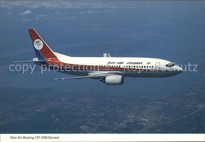 Flugzeuge Zivil Dan-Air Boeing 737 G-SCUH