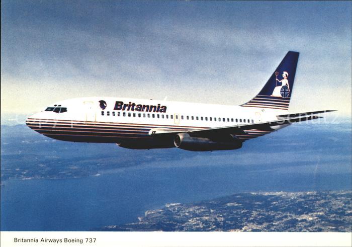Flugzeuge Zivil Britannia Airways Boeing 737