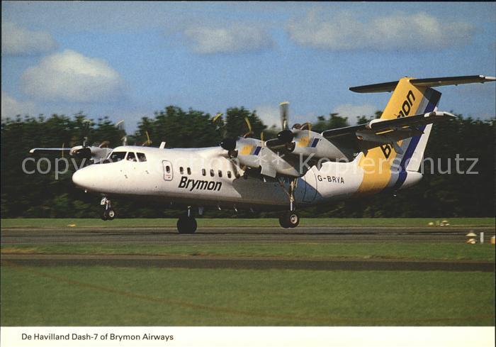 Flugzeuge Zivil Brymon Airways De Havilland Dash-7 G-BR
