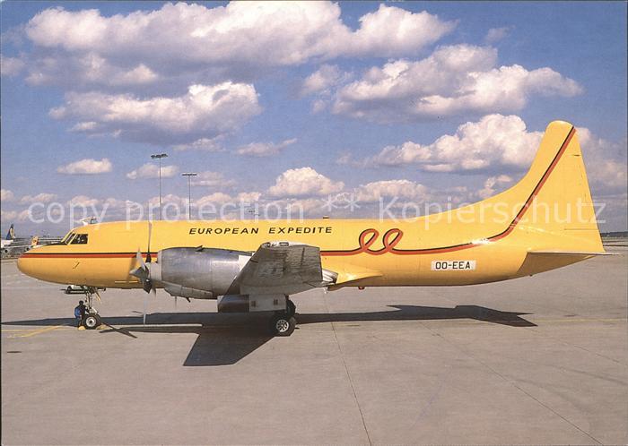 Flugzeuge Zivil European Expedite Covair CV 580 OO-EEA